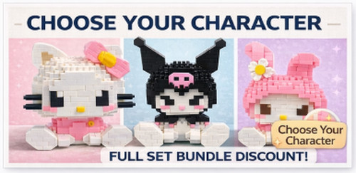 Sanrio building block set - sanrio,