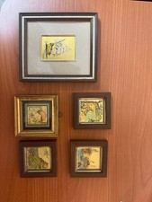 Quadretti su foglia d’oro 23