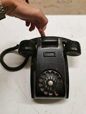 Telefono a disco vintage FATME SIP Ericsson – Bachelite nera – Anni ‘60 –...