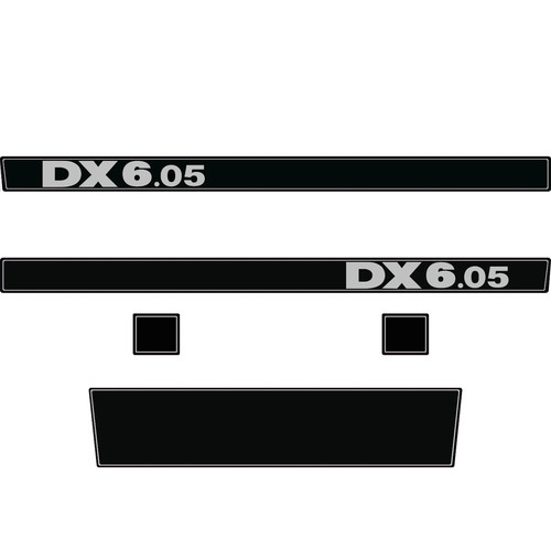 Adesivo deutz dx6 - deutz, dx6.05