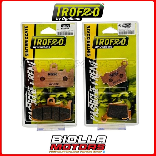 Kit pastiglie freno trofeo - kit,