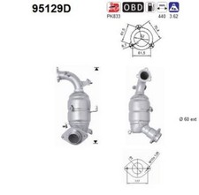 100 KW 136 CV CATALIZZATORE
