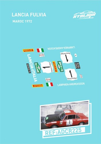 Calcas lancia fulvia maroc - fulvia,