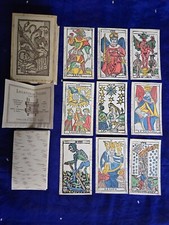 Vintage Hand Printed Tarot