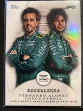 2024 TOPPS Eccellenza Formula 1 Racing La Squadra Aston Martin Aramco Formula On