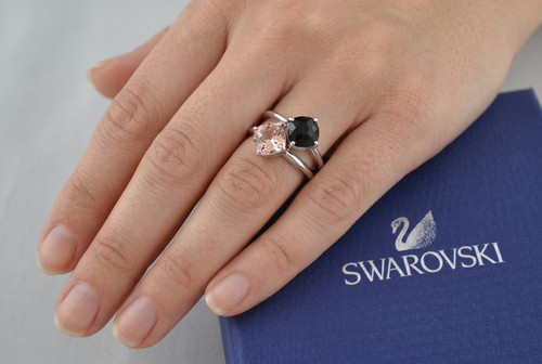 Set anelli swarovski - set,