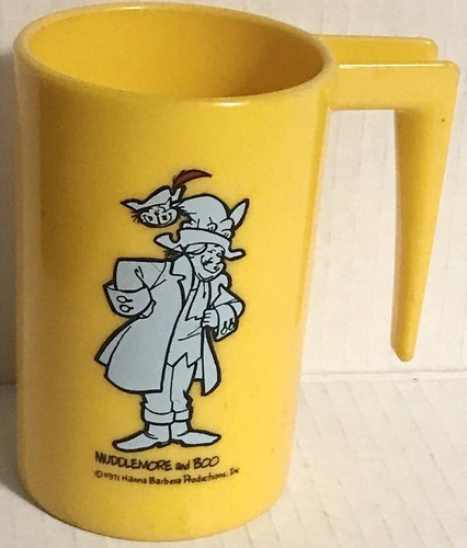 Tazza gialla vintage 1971