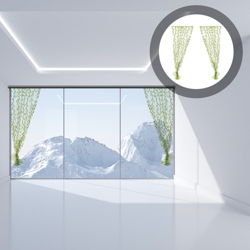 Tende voile con - tende, a