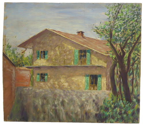 Quadro olio veduta una - di,