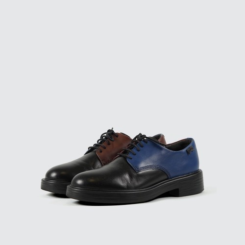 Twins colorblock leather - twins,