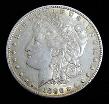 1886-O Dollaro Morgan. Alta
