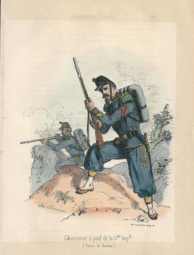 1860 chasseur garde - la,