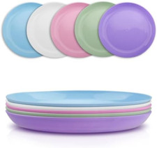 10 Pezzi Piatti in Plastica