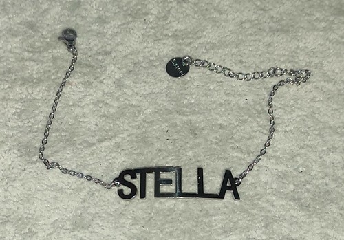 Bracciale con nome stella - con, in