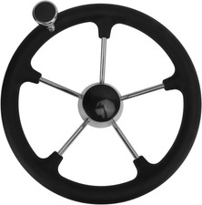 Volante per Barche Da 13,5 Pollici, Volante Marino a 5 Razze Manopola Con Impugn