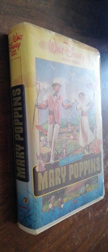 Vhs mary poppins walt - mary,