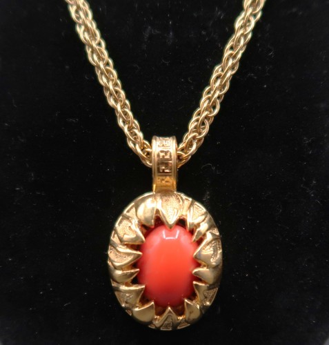 Collana vintage fendi corallo - vintage,