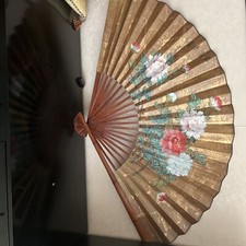 Ventaglio giapponese da parete, firmato