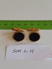 Gemelli - Color Oro - Tondi Con Centro Nero