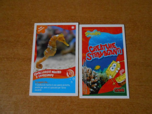 Figurina card spongebob crai - spongebob,