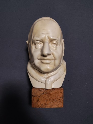 Busto porcellana marmo papa - busto,