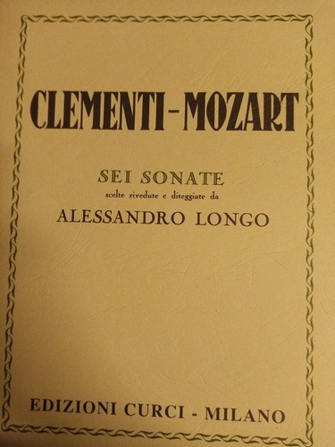 Mozart clementi sei sonate - clementi,