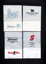 LOTTO 20 TOVAGLIOLINI DA BAR  + 20 DIVERSI IN OMAGGIO