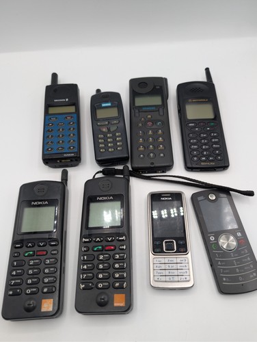 Vintage mobile phone job lot - vintage,