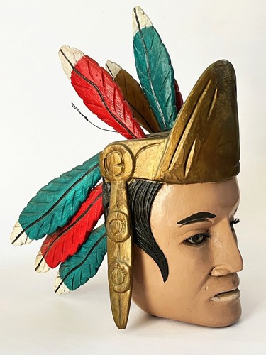 Maschera legno messicana - legno,