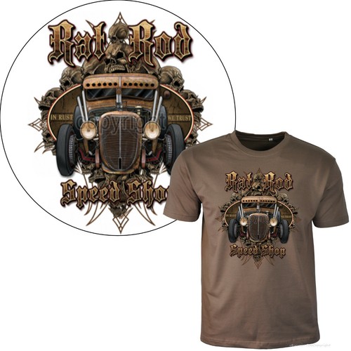 Shirt hot rod classic - hot,