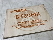 Yamaha DT80MX 80 Dtmx Manuale