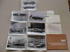 Comunicato stampa Fiat 850 coupè spider 1965 