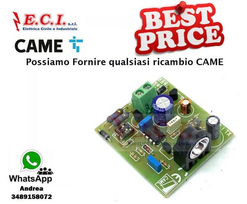 Came originale scheda - came,