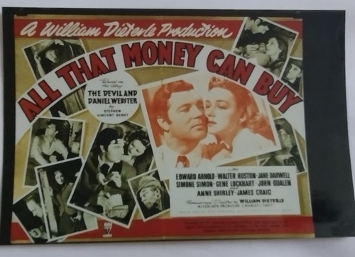 All that money can buy - can, movie