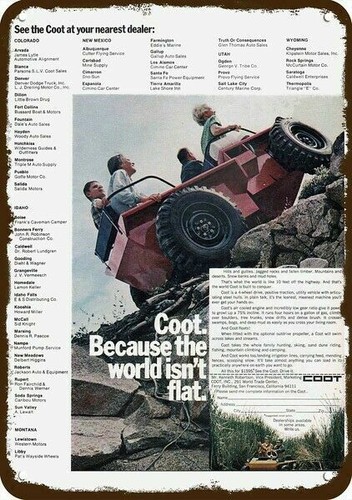 1968 coot 4x4 dune buggy - coot,