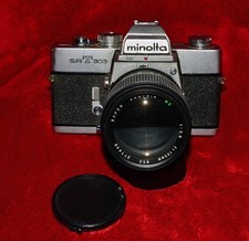 Minolta srt 303 con televisore - minolta,
