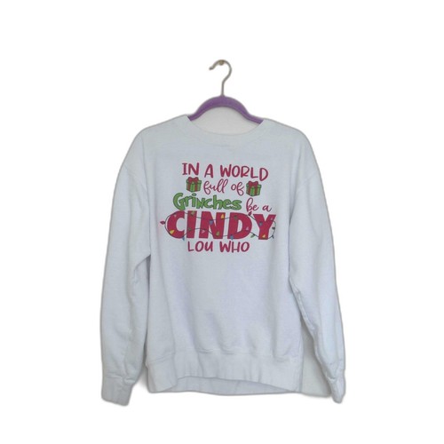 Grinch sweatshirt - grinch,