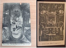 LOTTO 2 CARTOLINE ITALIA NAPOLI POMPEI SANTUARIO ITALY POSTCARDS