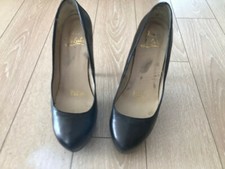 Christian Louboutin 40 Nero-  Patent Leather Heels -