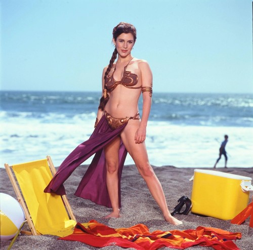 Carrie fisher ritratto vintage - fisher,