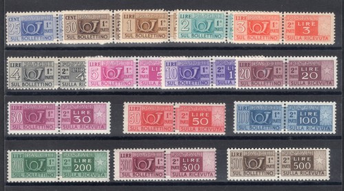 Italia 1946 pacchi - 1946/51,