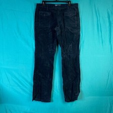 Absolute Joy Pantalone Jeans Donna XL 34x33 Lounge Donna Nero Velluto a coste