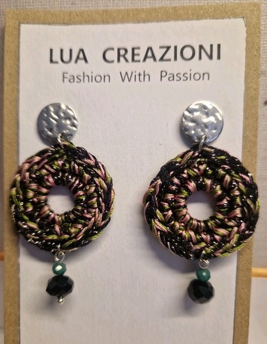 Orecchini donna uncinetto - donna,