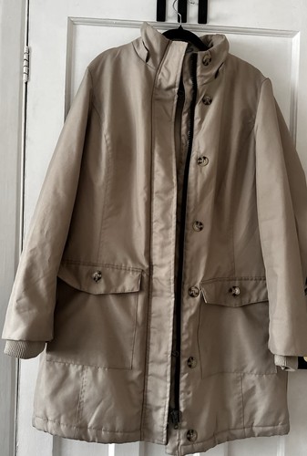 Cappotto parka imbottito beige - cappotto,