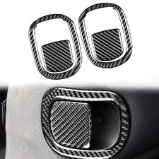 Copri interruttore schienale in fibra di carbonio per Dodge Challenger 15-2023