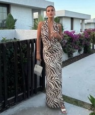 ABITO ZARA ZEBRATO STAMPATO