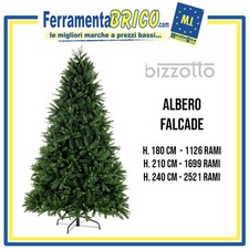 ALBERO DI NATALE FALCADE ANDREA BIZZOTTO ALBERO ARTIFICIALE CON AGHI PVC E PE