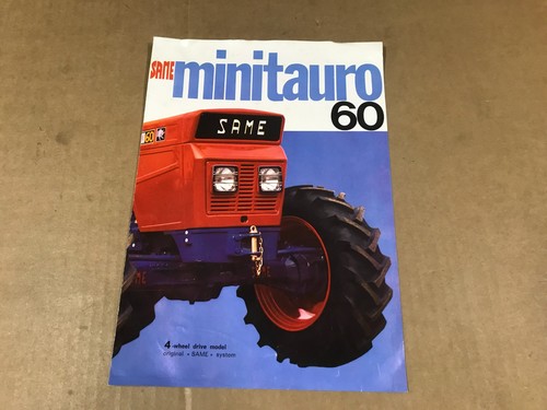 Brochure venditore vintage