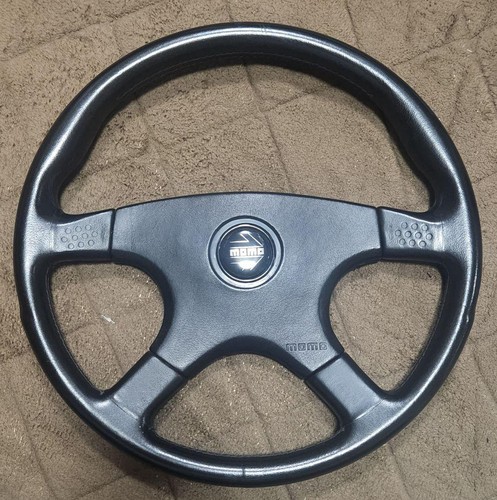 Momo steering wheel - steering, black
