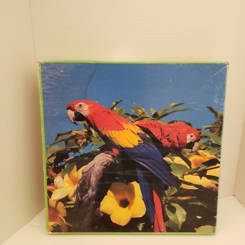 Puzzle vintage birds - puzzle, of